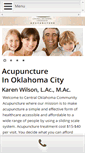 Mobile Screenshot of centraloklahomaacupuncture.com